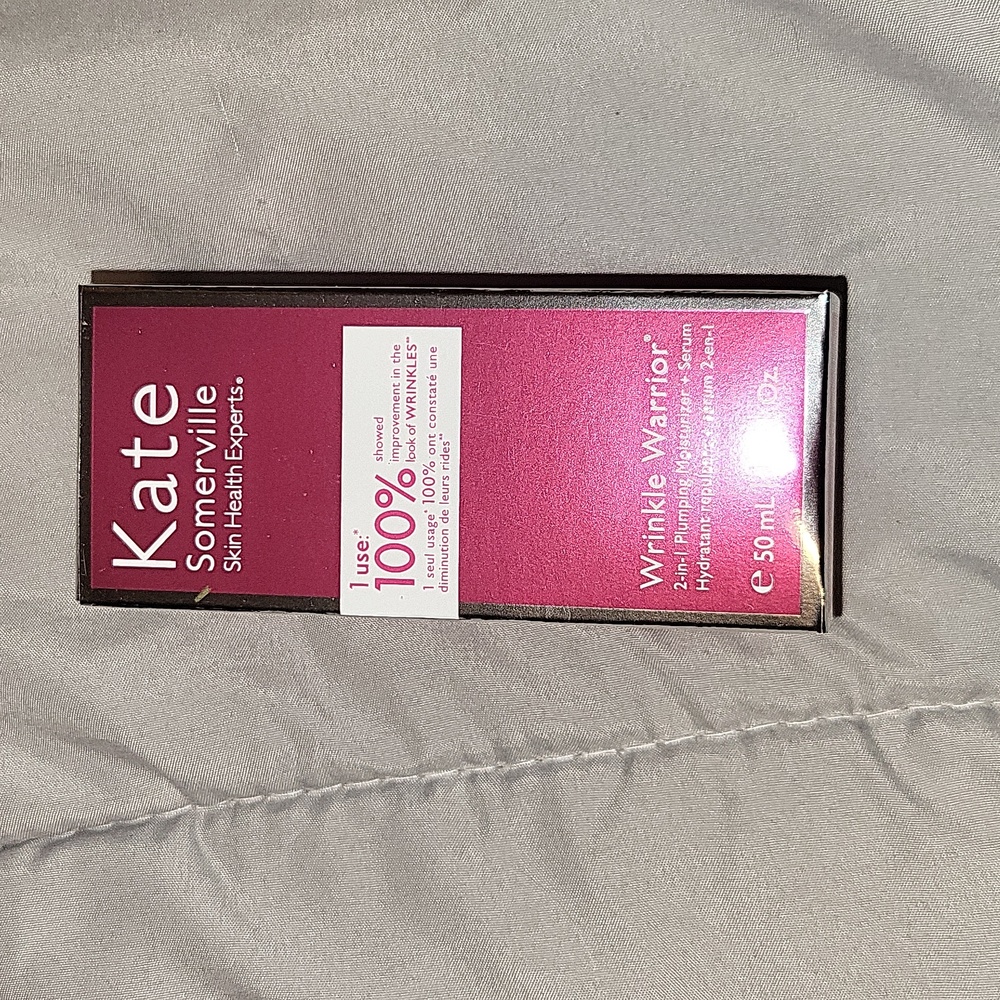 Kate Somerville Wrinkle Warrior 2-in-1 plumping moisturizer and serum